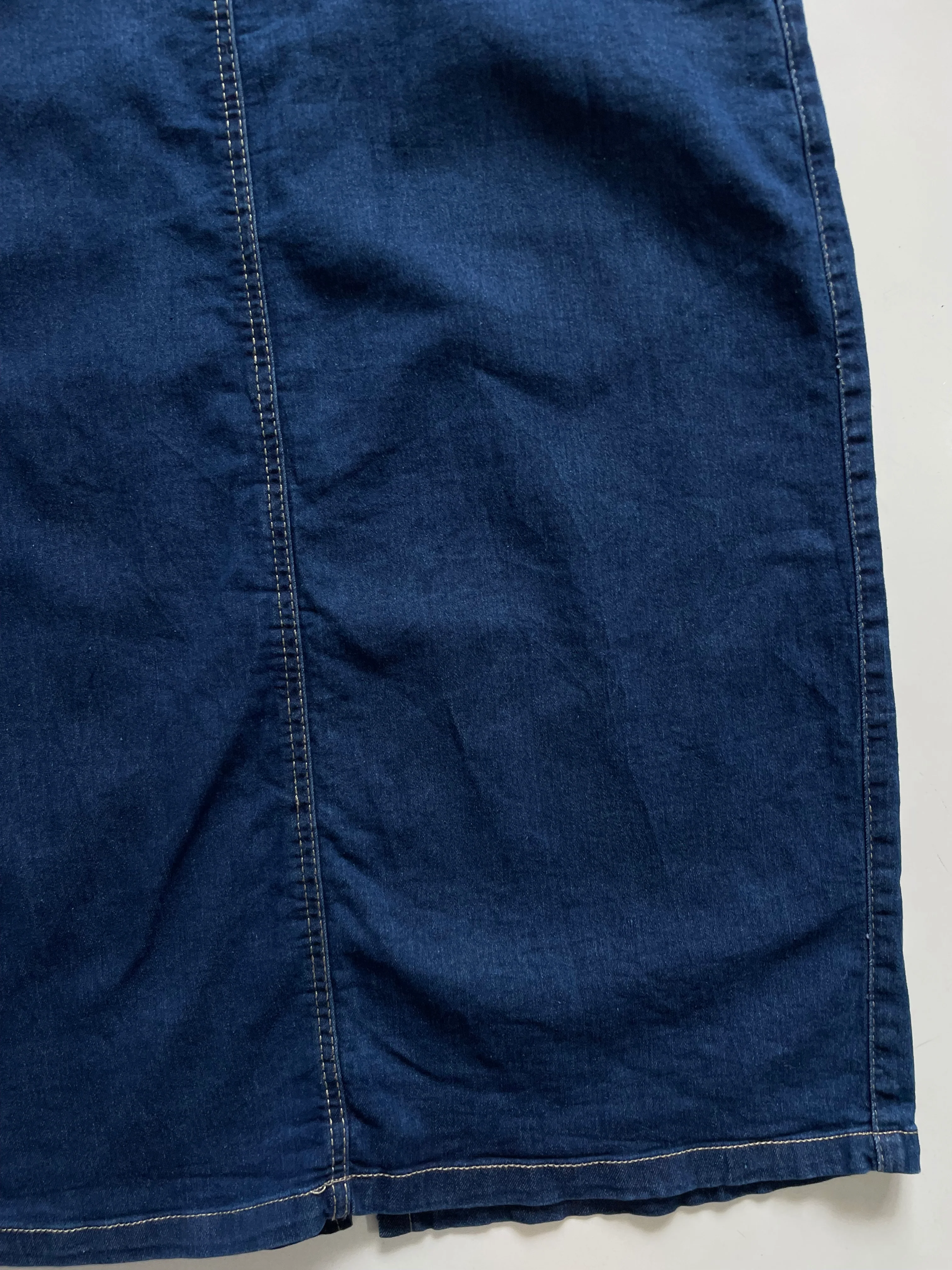 RM DEEP BLUE DENIM SKIRT - WAIST 32 to 34 - Image 3
